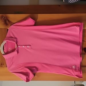 Adidas Barbie Pink Golf Shirt Sz M